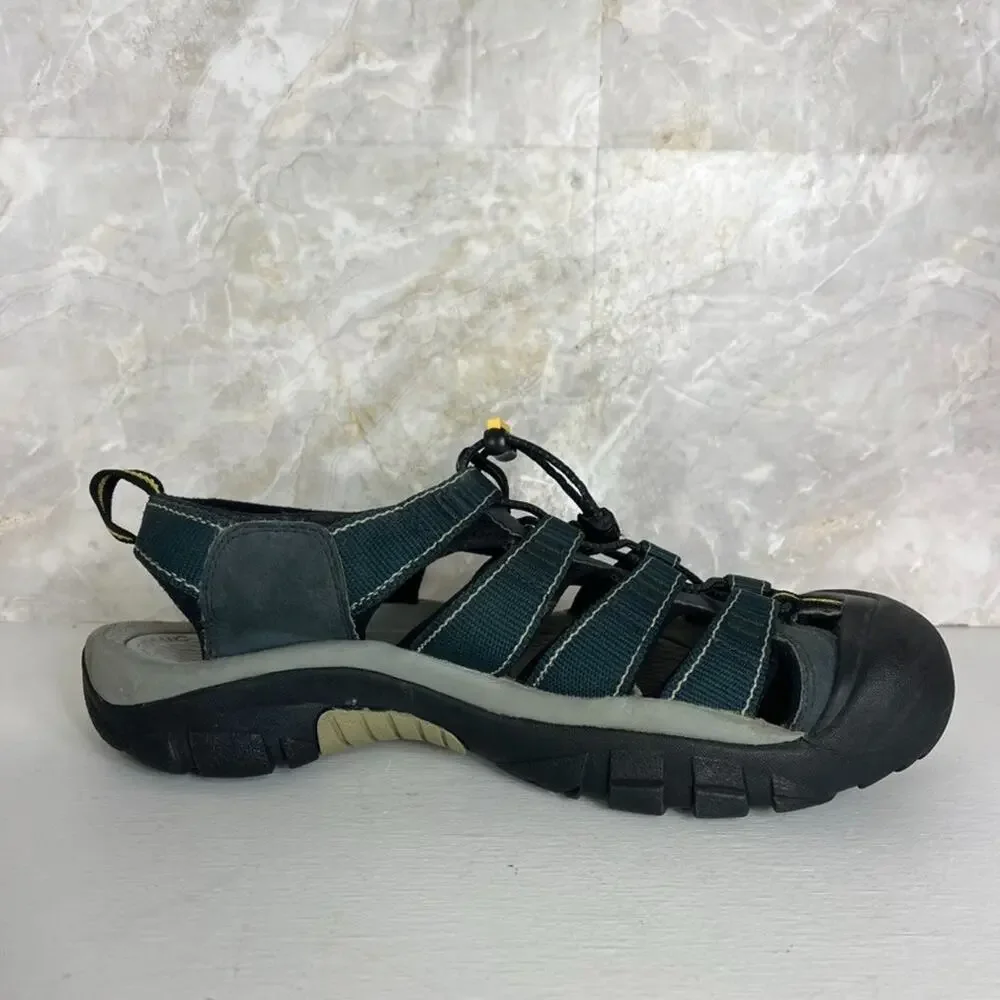 KEEN Newport H2 Navy Medium Grey Sport Sandals Mens Size 11